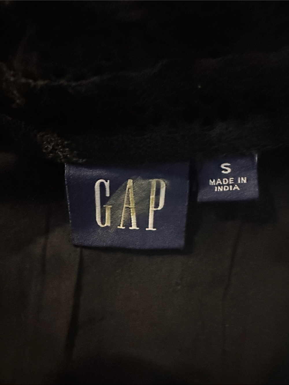 GAP Black Tiered Lace-Trim Maxi Dress - Picture 6 of 6